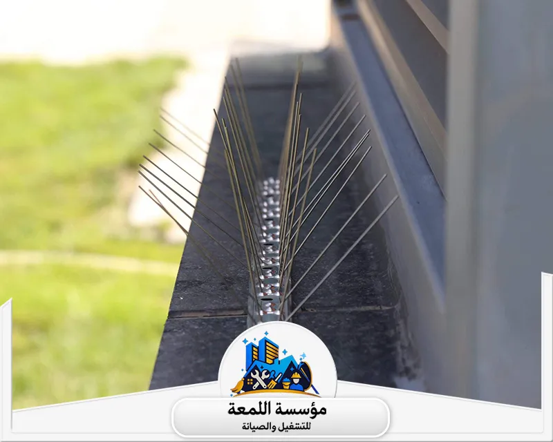 تركيب شبك طارد الحمام​