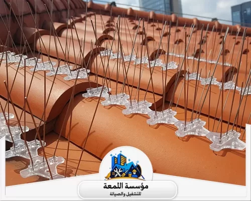 طارد حمام للمكيفات بالرياض 0502971730 شركة اللمعة احترافية مؤسسة اللمعة في تركيب شبك وطارد الحمام.